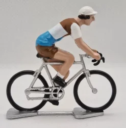 Fonderie Roger Figura De Ciclista R Ag2R La Mondiale Tipo Maillot - ^ Ciclistas En Miniatura