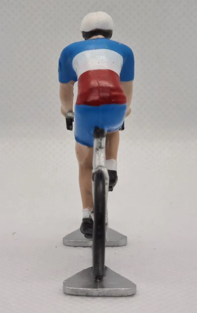Fonderie Roger Figura De Ciclista R Maillot De Campeon De Francia - ^ Ciclistas En Miniatura