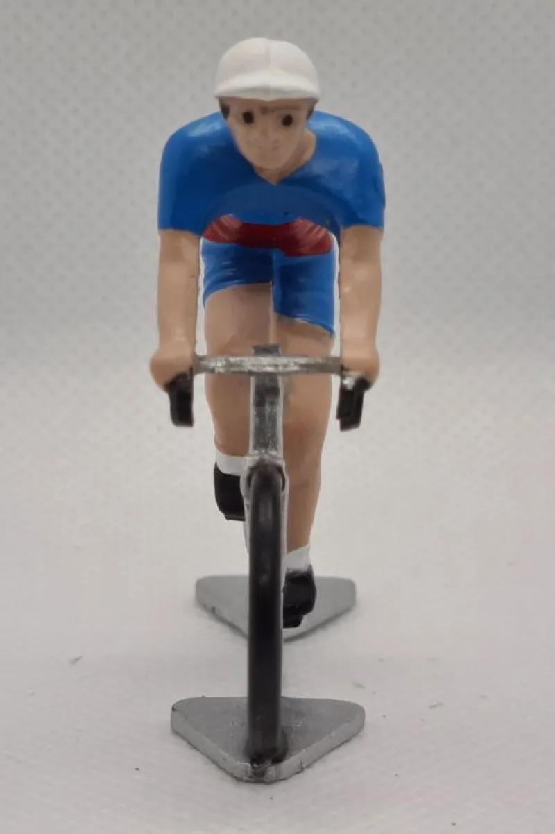 Fonderie Roger Figura De Ciclista R Maillot De Campeon De Francia - ^ Ciclistas En Miniatura