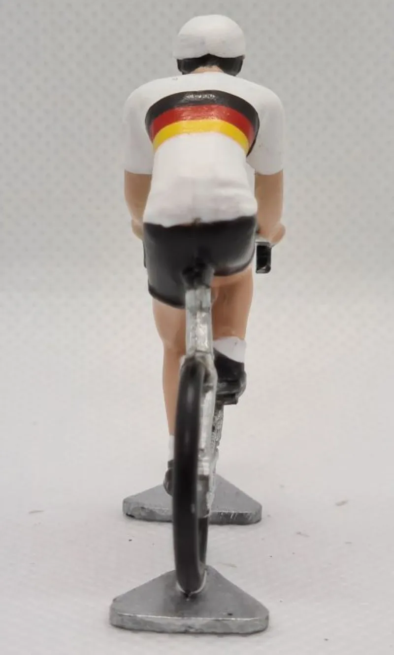 Fonderie Roger Figura De Ciclista R Maillot De Campeon De Alemania - ^ Ciclistas En Miniatura