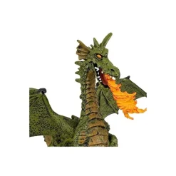 Papo Figura De Dragon Alado Verde Con Llama - ^ Cuentos Y Leyendas