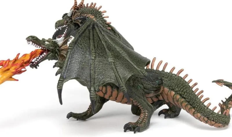 Papo Figura De Dragon De Dos Cabezas - ^ Mundo De Fantasía