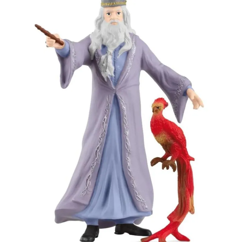 Schleich Figura De Dumbledore Y Fawkes - ^ Mundo De Fantasía
