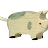 Holztiger Figura De Lechon Manchado - ^ Animales De Granja