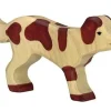 Holztiger Figura De Perro De Granja - ^ Perros Y Gatos