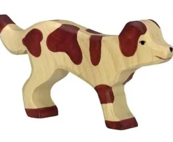 Holztiger Figura De Perro De Granja - ^ Perros Y Gatos
