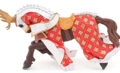 Papo Figura Del Caballo Del Maestro De Armas Con Escudo De Ciervo - ^ Caballeros