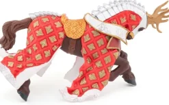 Papo Figura Del Caballo Del Maestro De Armas Con Escudo De Ciervo - ^ Caballeros