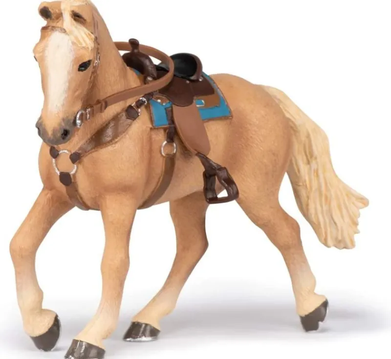 Papo Figura Del Caballo Occidental Y Su Jinete - ^ Caballos