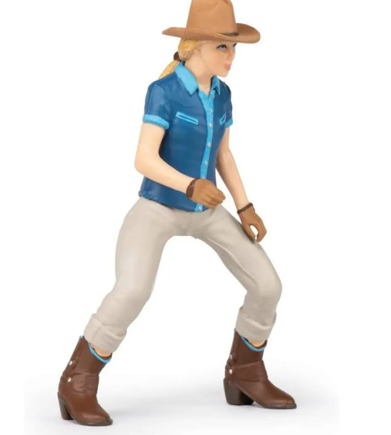 Papo Figura Del Caballo Occidental Y Su Jinete - ^ Caballos