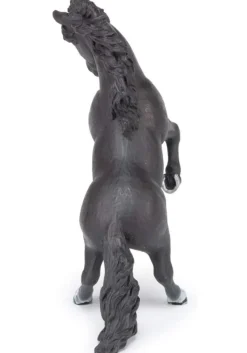 Papo Figura Del Caballo Rampante Negro - ^ Caballos