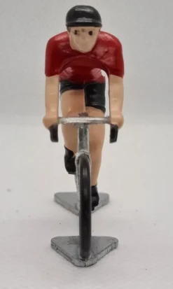 Fonderie Roger Figura Del Ciclismo R Maillot De Campeon De Dinamarca - ^ Ciclistas En Miniatura