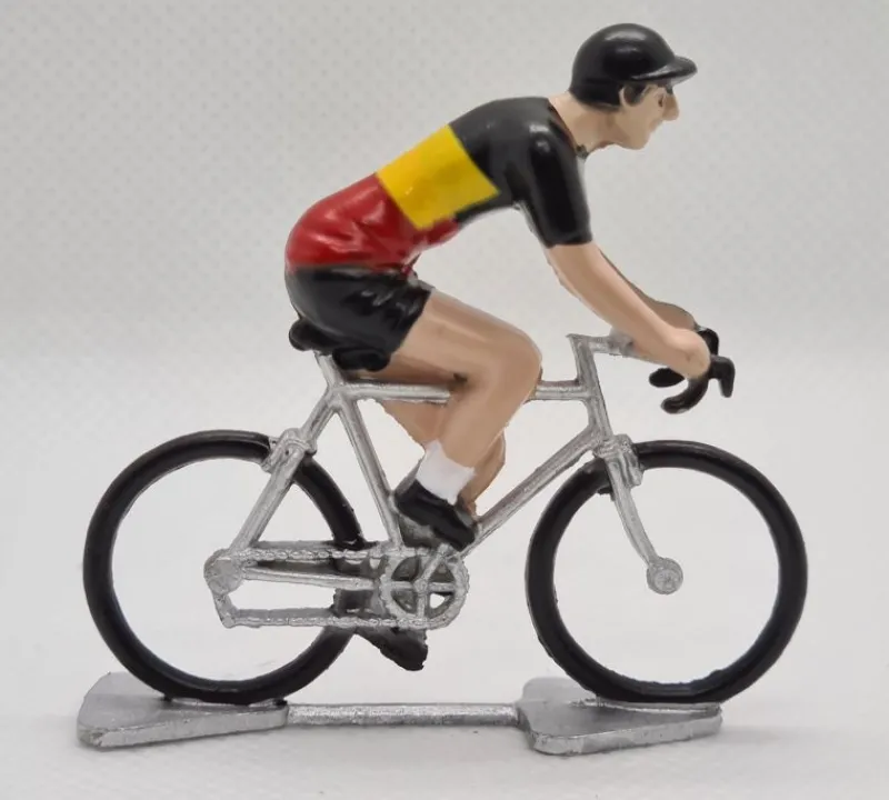 Fonderie Roger Figura Del Ciclismo R Maillot De Campeon De Belgica - ^ Ciclistas En Miniatura
