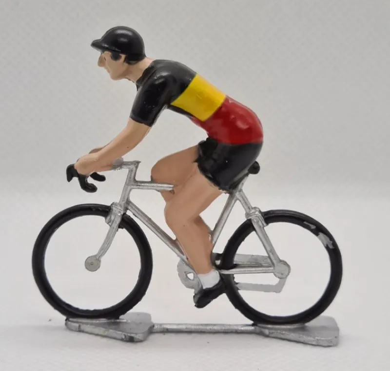 Fonderie Roger Figura Del Ciclismo R Maillot De Campeon De Belgica - ^ Ciclistas En Miniatura