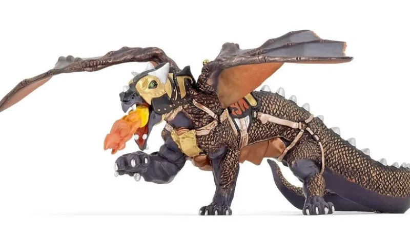 Papo Figura Del Dragon De La Oscuridad - ^ Mundo De Fantasía