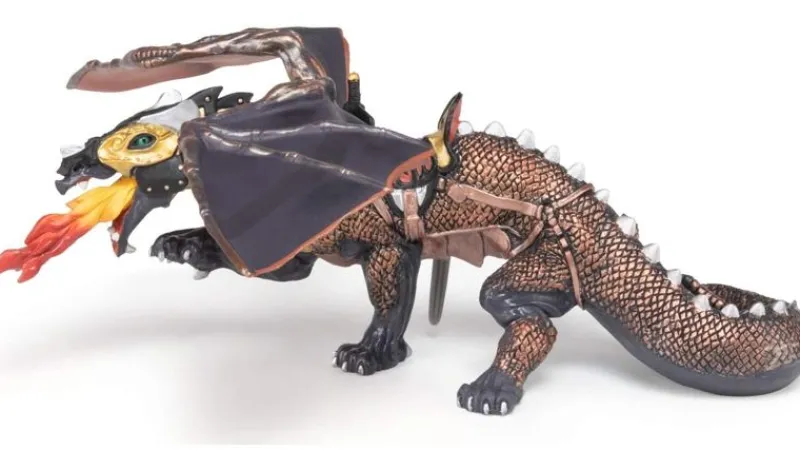 Papo Figura Del Dragon De La Oscuridad - ^ Mundo De Fantasía