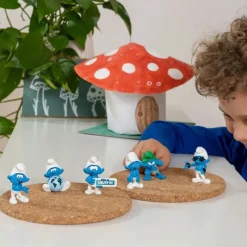 Schleich Figura Del Pitufo Cobarde - ^ Héroes De Cómic Y Dibujos Animados