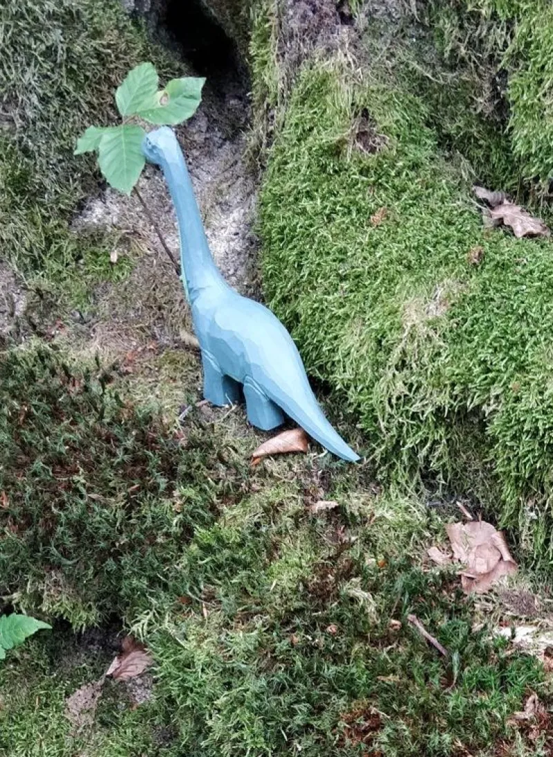 Wudimals Figura Diplodocus En Madera - ^ Dinosaurios