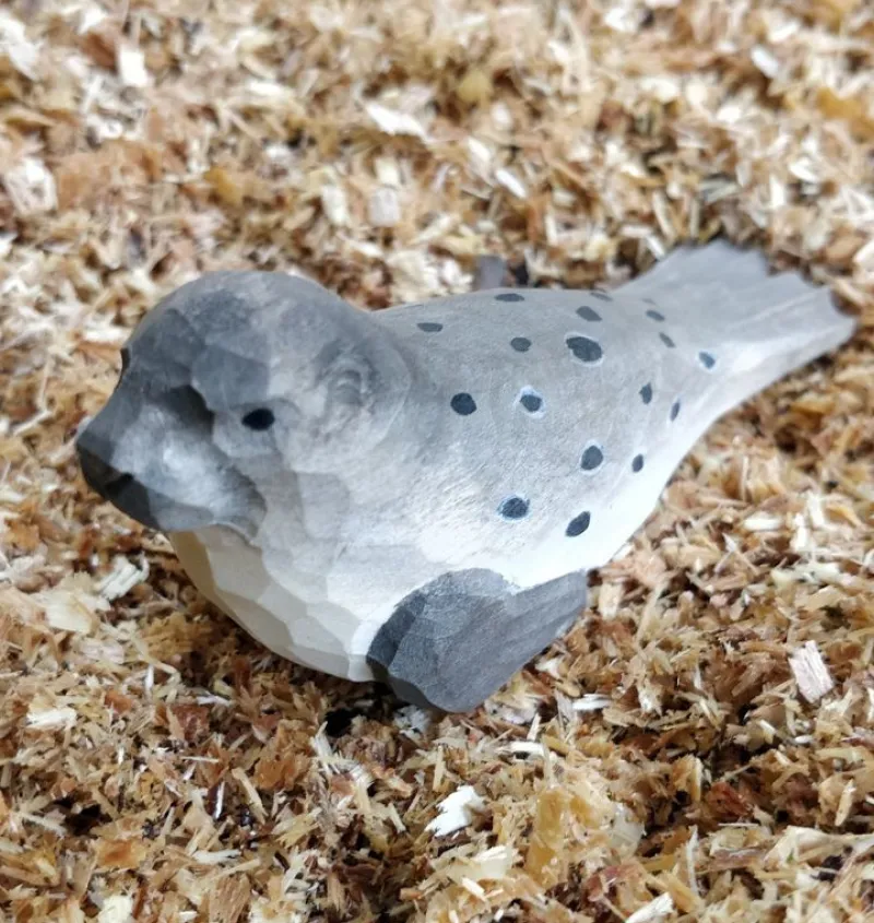 Wudimals Figura Foca De Puerto En Madera - ^ Animales Marinos