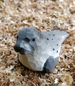 Wudimals Figura Foca De Puerto En Madera - ^ Animales Marinos