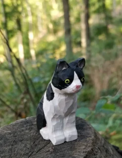 Wudimals Figura Gato En Madera - ^ Perros Y Gatos