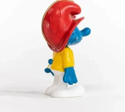 Schleich Figura Pitufo Bombero - ^ Héroes De Cómic Y Dibujos Animados