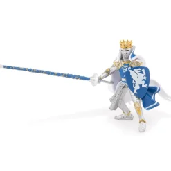 Papo Figura Rey Con Dragon Azul - ^ Caballeros