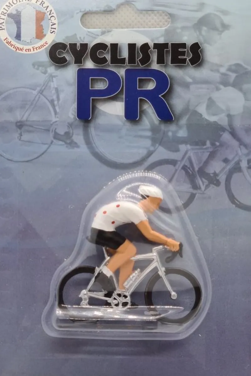 Fonderie Roger Figurita Ciclista M Maillot De Lunares - ^ Ciclistas En Miniatura
