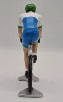 Fonderie Roger Figurita Ciclista R Maillot Verde Y Blanco Azul - ^ Ciclistas En Miniatura