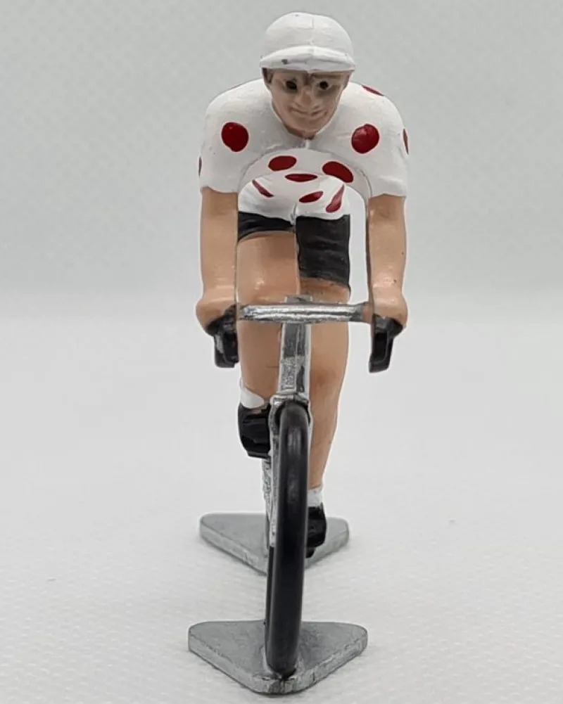 Fonderie Roger Figurita Ciclista R Maillot De Lunares - ^ Ciclistas En Miniatura