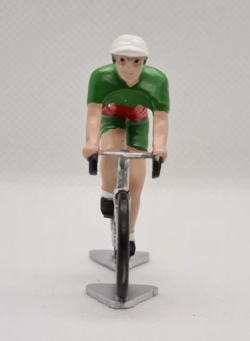Fonderie Roger Figurita De Ciclista R Campeon De Italia Maillot - ^ Ciclistas En Miniatura
