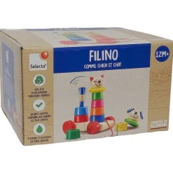 Selecta Filino, Juego De Tirar Y Apilar - ^ Juguetes Que Tiran Y Empujan