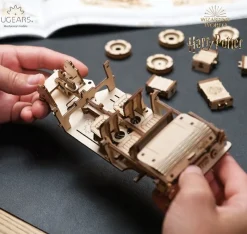 Ugears Ford Anglia Volador Modelo Mecanico - ^ Descubrimiento De La Ciencia