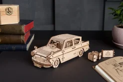 Ugears Ford Anglia Volador Modelo Mecanico - ^ Descubrimiento De La Ciencia