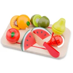 New Classic Toys Frutas De Madera Para Cortar - ^ La Cocina, El Tendero...