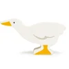 Tender Leaf Toys Ganso De Madera - ^ Animales De Granja