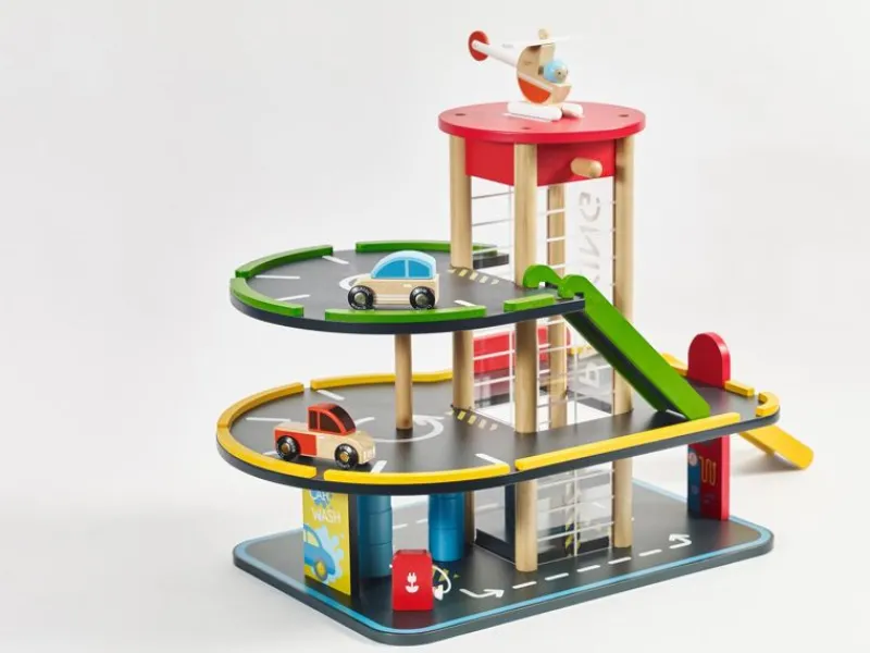 Classic World Garaje De Madera - ^ Circuitos Routiers, Garajes, Estaciones-Servicios...