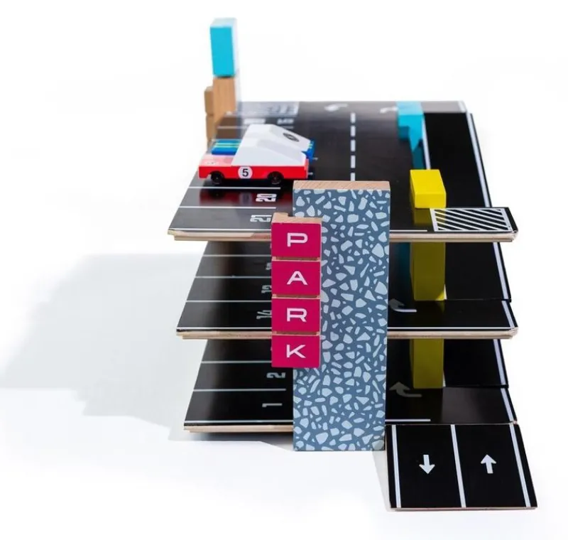 Candylab Toys Garaje Magnetico Candylab - ^ Circuitos Routiers, Garajes, Estaciones-Servicios...
