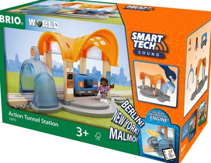 Brio Gare Smart Tech Sound - ^ Estaciones De Ferrocarril, Puentes Y Edificios De La Brio