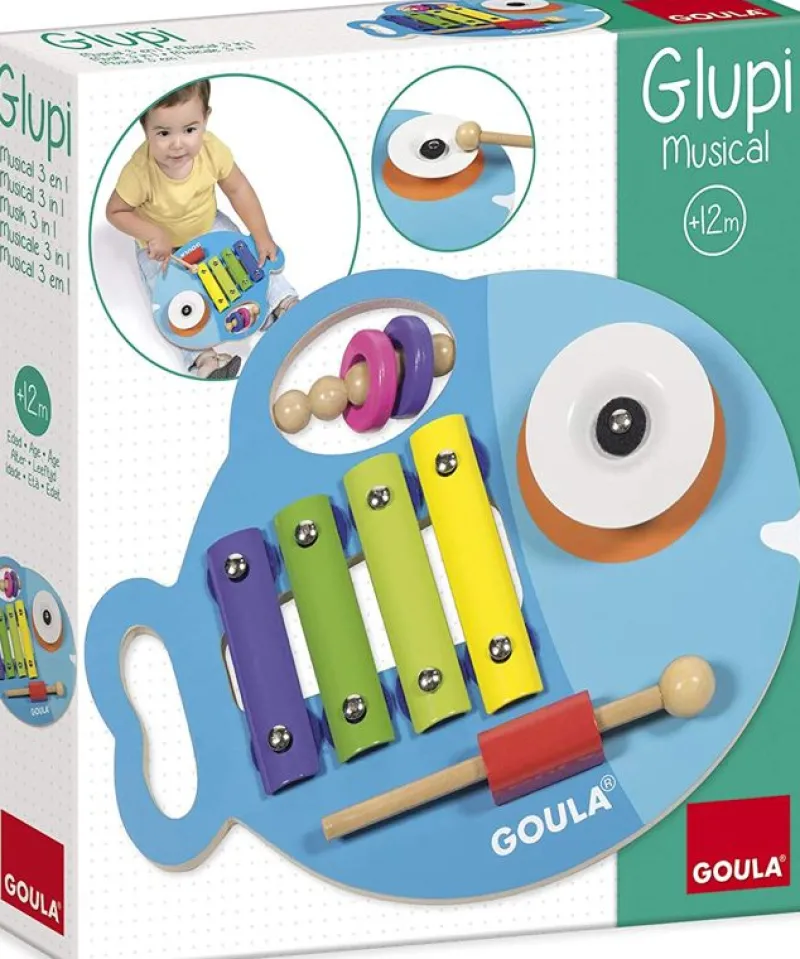 Goula Glupi Músical 3 En 1 - ^ Instrumentos Músicales