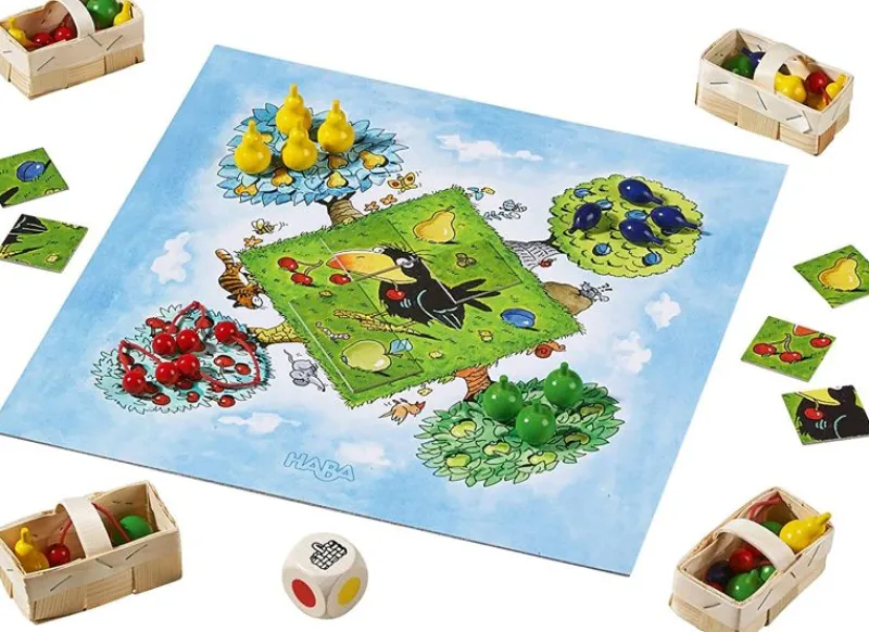 Haba Gran Coleccion De Juegos El Huerto - ^ Dominos, Loto Et Memory