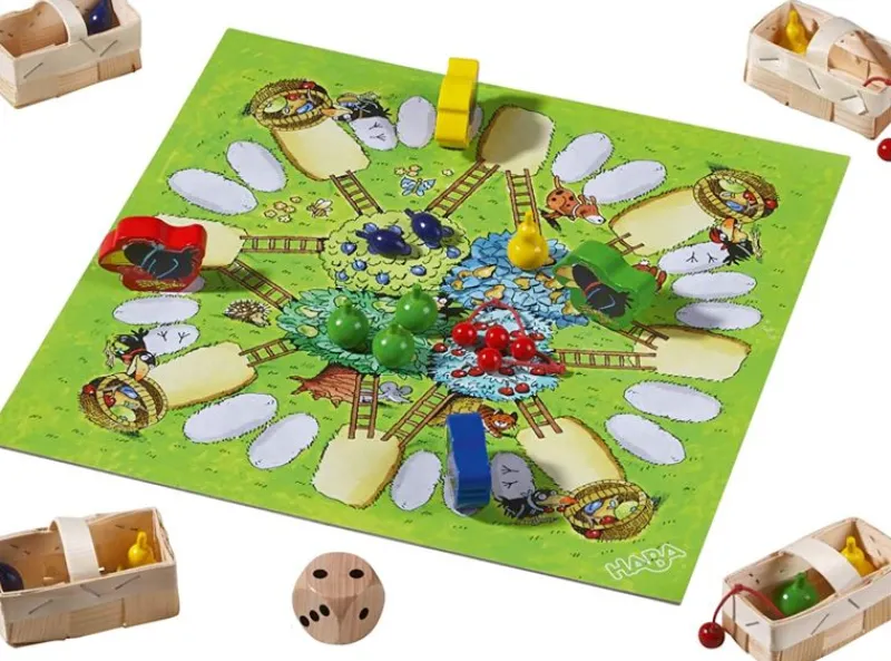 Haba Gran Coleccion De Juegos El Huerto - ^ Dominos, Loto Et Memory