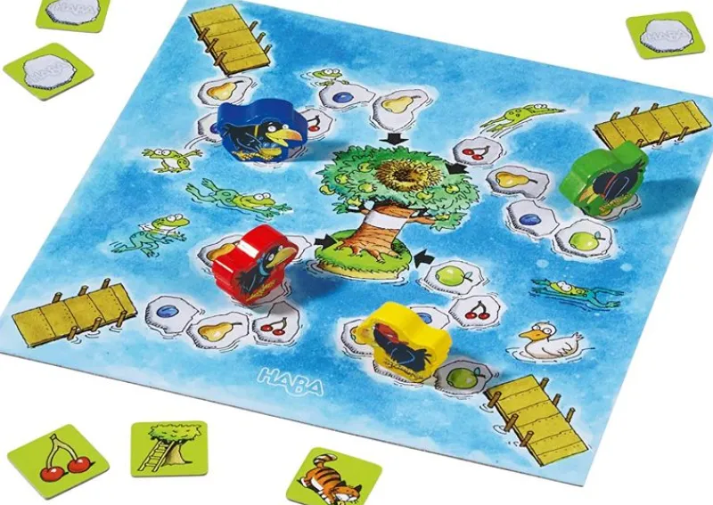 Haba Gran Coleccion De Juegos El Huerto - ^ Dominos, Loto Et Memory