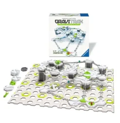 Ravensburger Gravitrax - Set De Iniciacion Blanco Gris ^ Circuitos Y Toboganes De Bolas