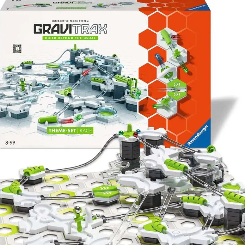 Ravensburger Gravitrax - Starter-Set Race 180 Piezas - ^ Circuitos Y Toboganes De Bolas