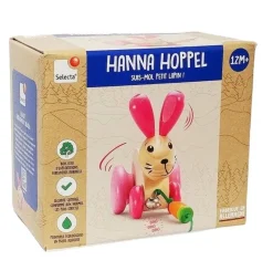 Selecta Hanna Hoppel Retirada Conejo - ^ Juguetes Que Tiran Y Empujan