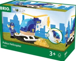 Brio Helicoptero De La Policía - ^ Locomotoras, Vagones Y Trenes Brio