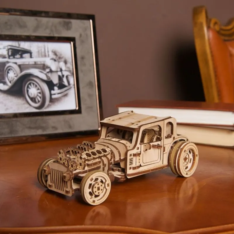 Ugears Hot Rod El Raton Furioso Modelo Mecanico - ^ Descubrimiento De La Ciencia
