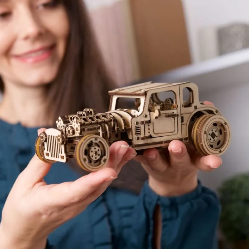 Ugears Hot Rod El Raton Furioso Modelo Mecanico - ^ Descubrimiento De La Ciencia
