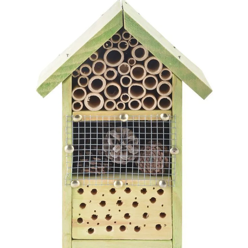 Esschert Design Hotel De Insectos Para Montar - ^ Cajas Nido Y Comederos Para Animales